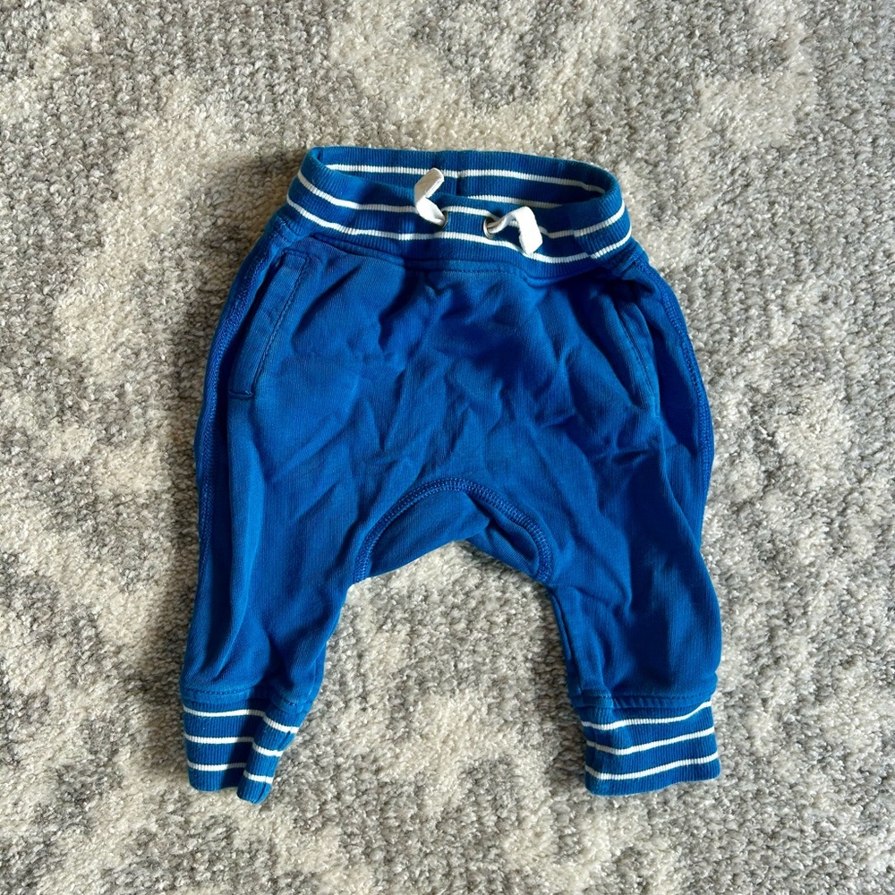 Hanna Andersson Baby - Blue Striped Joggers